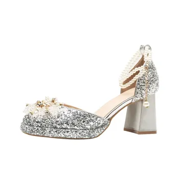 KATHRYN WILSON Chunky Heel High Heels Women's
