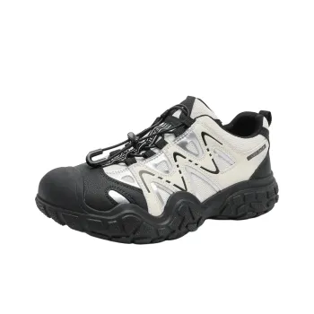 APRHE Low Top Chunky Sneakers Unisex Black White