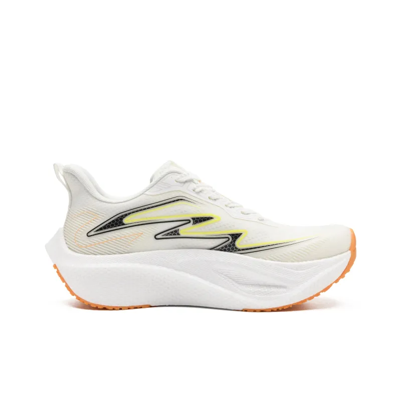 CHRROTA Low Top Running Shoes Unisex Green Orange Speed Shadow-1