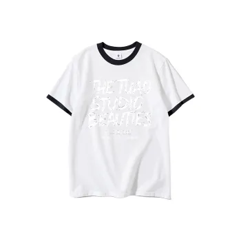FAIRWHALE Drop Shoulder Sleeve T Shirt Women's