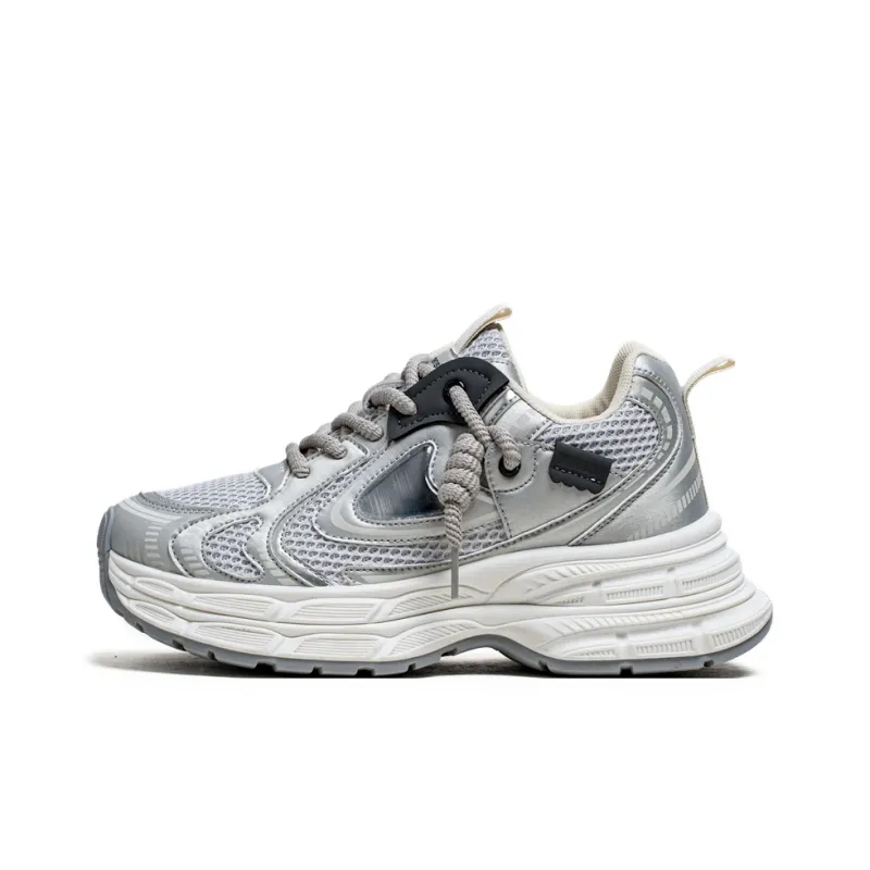 BINGO DUCK Coverage Height Increase Low Top Chunky Sneakers Men's-0