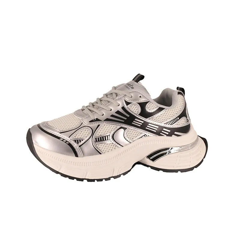 Alxnan Breathable And Lightweight Low Top Chunky Sneakers Women's-10
