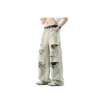 ALCOFM Jeans Unisex Yellow Mud
