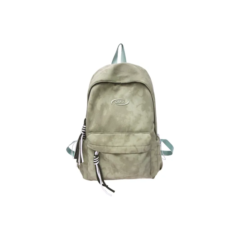 Moonshine Nylon Backpack Travel Computer Backpack Unisex Black/White/Green/Red-4