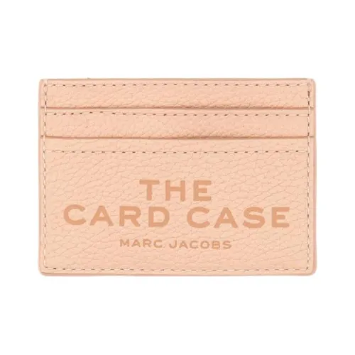 MARC JACOBS Cow Leather Card Holder Women's Pink