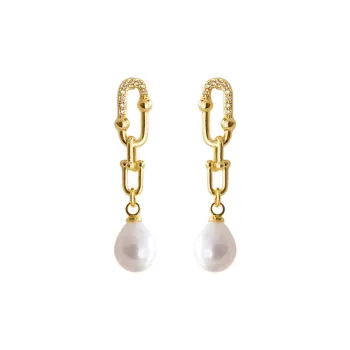 Beth Jewelry Pearl Earrings Women's