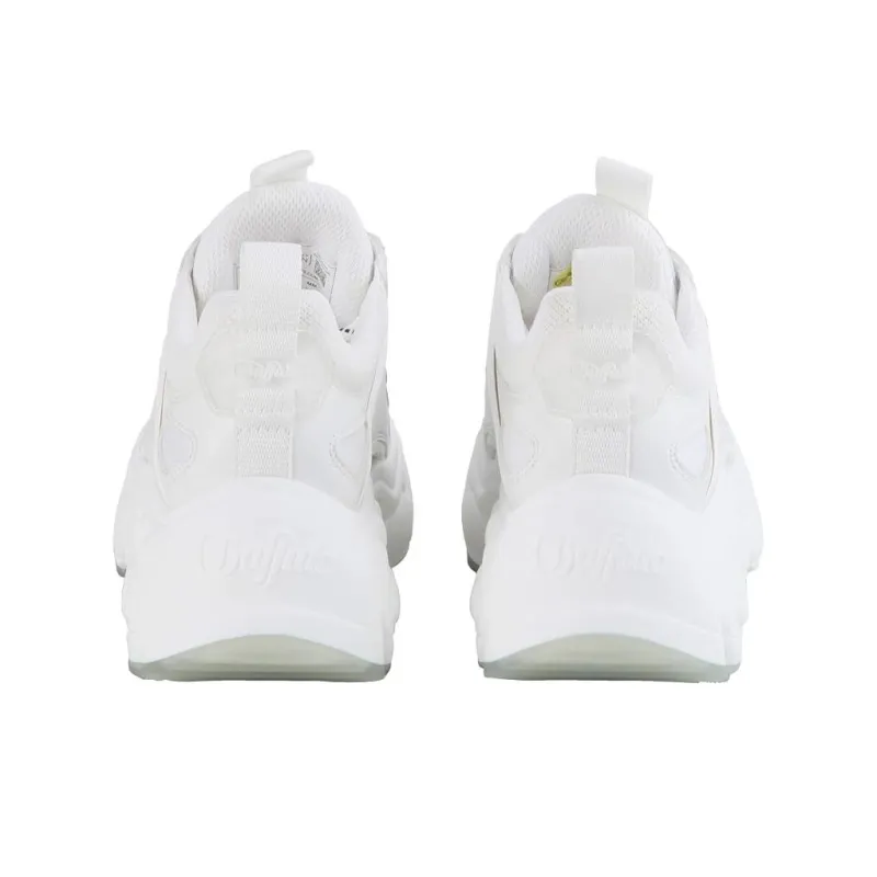 Buffalo Anti Slip Wear Resistant Low Top Casual Shoes Women's White-4