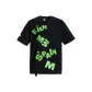 Black, Green Pattern