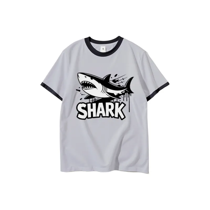 FAIRWHALE Drop Shoulder Sleeve T Shirt Women's-20