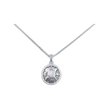 KING TAI SANG S925 Silver Necklaces Unisex