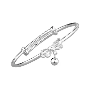 Silver Place 999 Fine Silver Sterling Silver Bracelets Women's