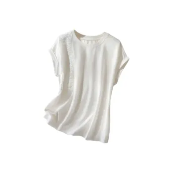 LUYOUYE T Shirts Women's White