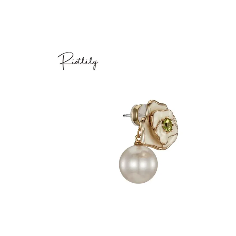 RiotLILY Faux Pearl Earrings Women's-4