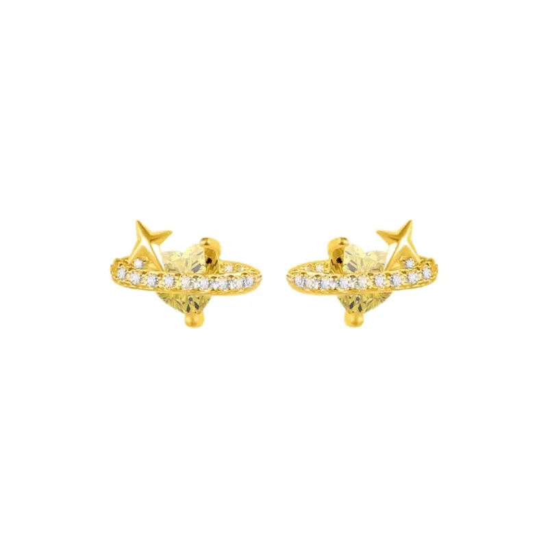 Zocai S925 Silver Stud Earrings Women's-5