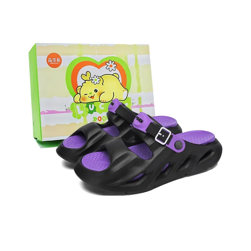 Budding Bear EVA Quiet Slip Resistant Odor Resistant Abrasion Resistant Slide Slippers Men's Box-4