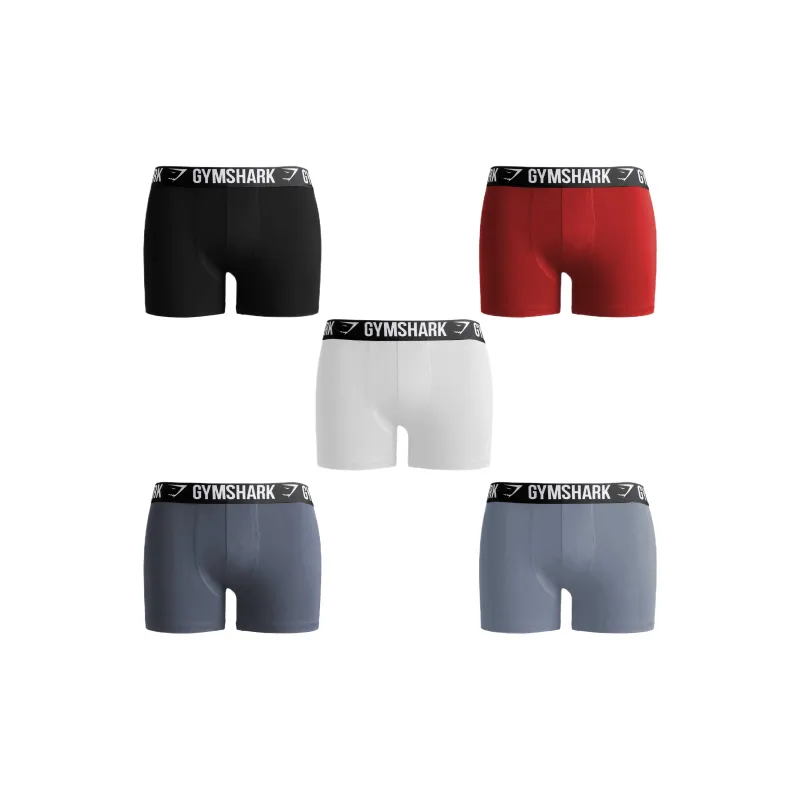 GYMSHARK Boxer Brief 5PK Underpants Men's-3