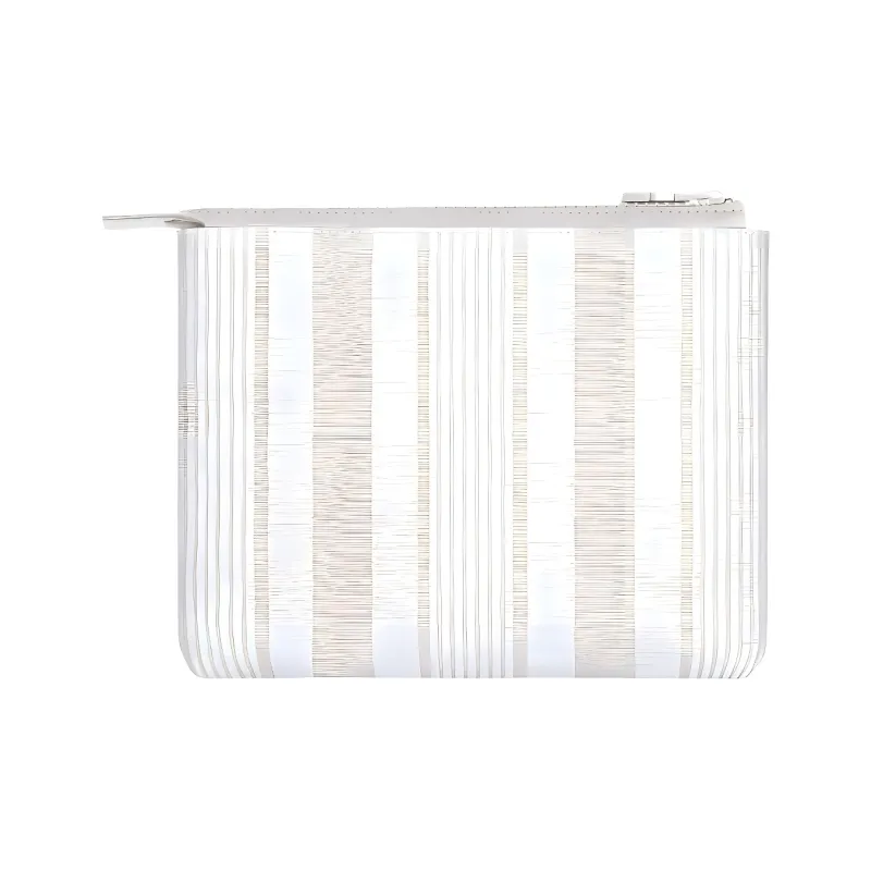 GIVENCHY Jacquard Cotton Towel Fabric Clutch Men's Ivory White-1