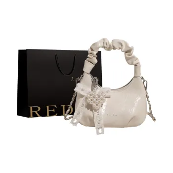 REDOO PU Handbag Women's White/Silver/Yellow/Pink/Purple/Black