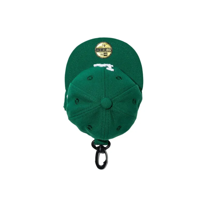New Era Polyester Keychain Key Pouch Unisex Green-3