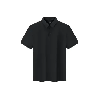 Erke Tennis Series Polo Shirt Men's Jet Black