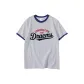 White Gray Navy Blue Edge