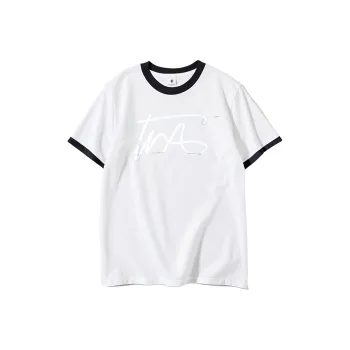 FAIRWHALE Drop Shoulder Sleeve T Shirt Women's