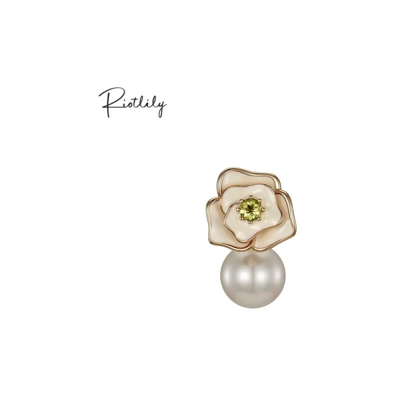 RiotLILY Faux Pearl Earrings Women's-3