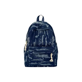 LEXI Denim Backpack Unisex Multicolor