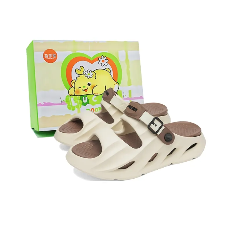 Budding Bear EVA Quiet Slip Resistant Odor Resistant Abrasion Resistant Slide Slippers Men's Box-12