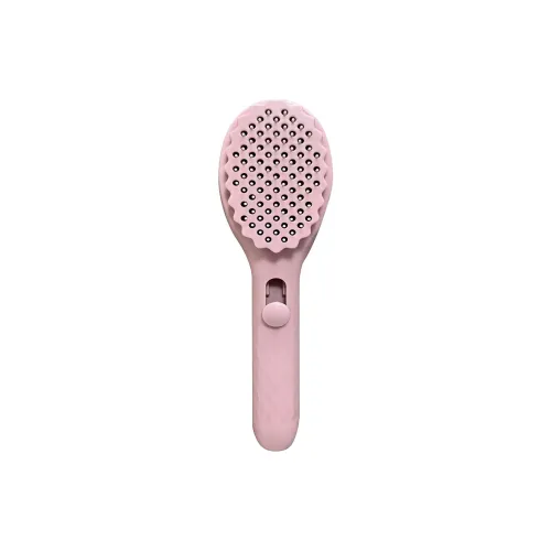 Love Of Wormwood Retractable Hair Brush Automatic Cleaning For Smooth And Tangle Free Hair