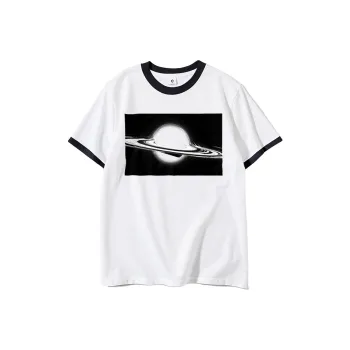 FAIRWHALE Drop Shoulder Sleeve T Shirt Women's