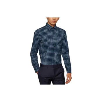 HUGO BOSS Shirt Men's Dark Blue