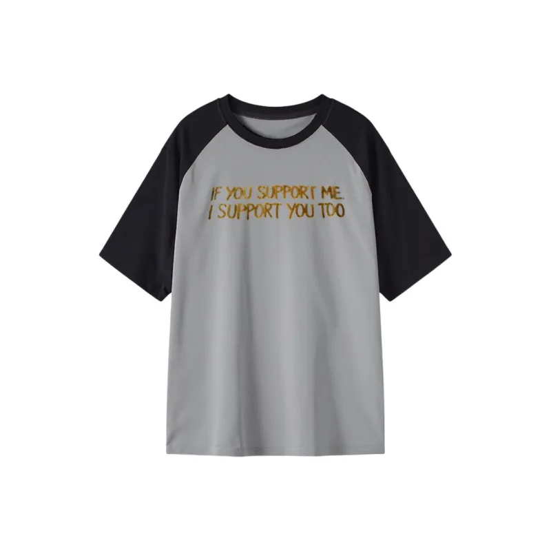 FAIRWHALE Drop Shoulder Sleeve T Shirt Women's-12