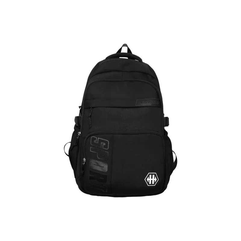 Yalu Nylon Backpack Regular Unisex Multicolor-12