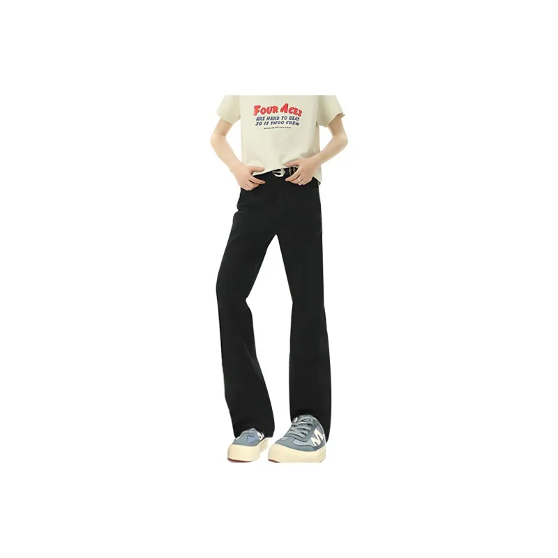 UNthemed Jeans Unisex Black-0