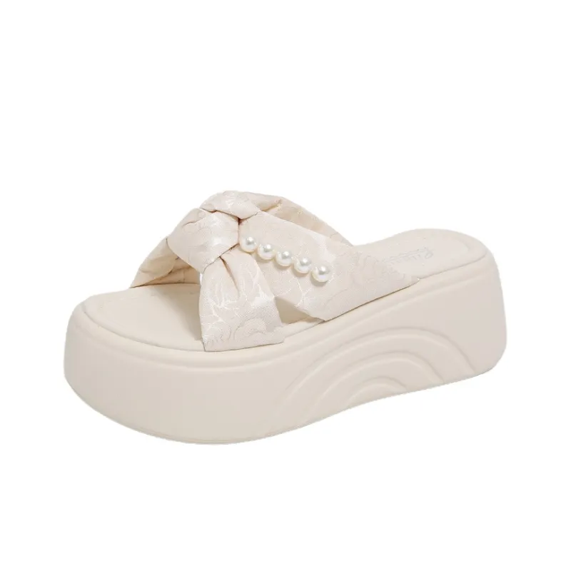 Dragon Dance Slip Resistant Abrasion Resistant Slide Slippers Women's-5