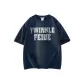 Navy Blue-White