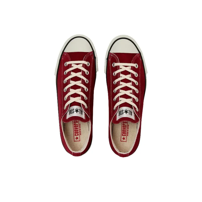 Converse All Star J Ox Red Suede-3