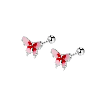 Daisy Dream 999 Fine Silver Stud Earrings Women's