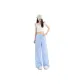 Blue striped trousers
