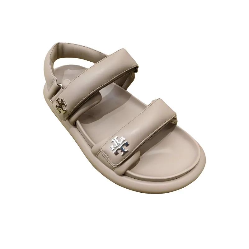TORY BURCH Kira Sport One Strap Sandals Women's Brown-1