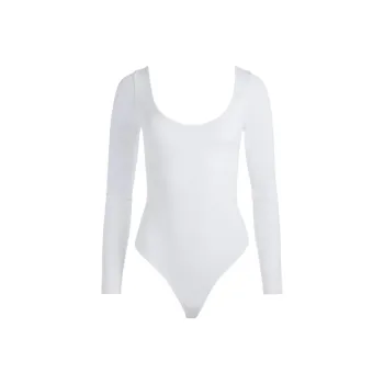 ALICE+OLIVIA Bodysuits Women's Gray White