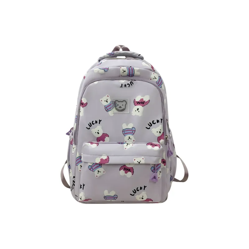 Yalu Nylon Backpack Unisex Multicolor-6