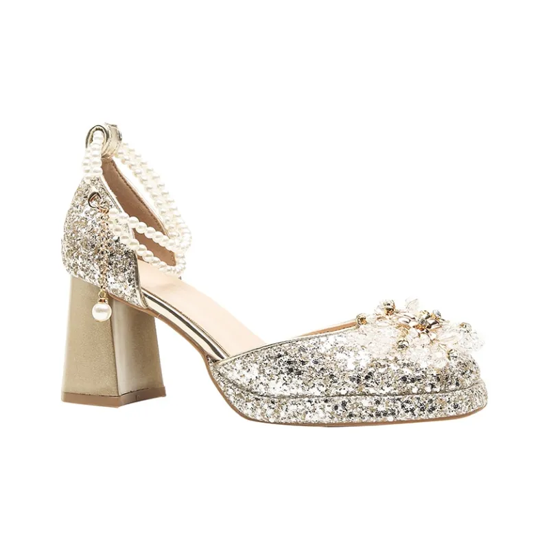 KATHRYN WILSON Chunky Heel High Heels Women's-13