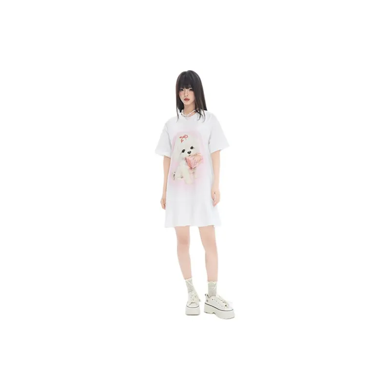 LALABOBO Short Sleeved Dress Women's-1