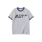 White Gray Navy Blue Edge