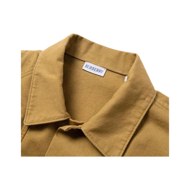 Burberry Panelled Cotton Shirt Shirt Men's Manila Color-5