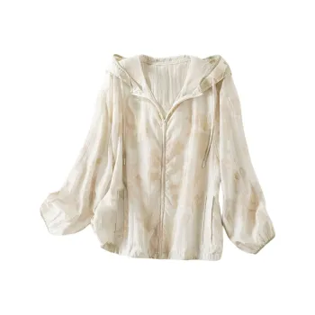 LUYOUYE Trench Coats Women's Light Apricot Solid Color