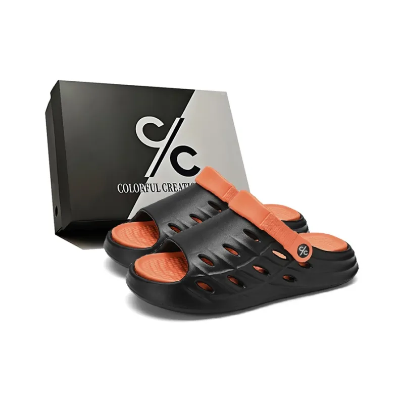 Colorful Creations EVA Slip Resistant Abrasion Resistant Odor Resistant Quiet Slide Slippers Unisex-0