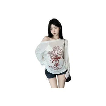 Mu Xiao Xin T Shirts Women's White